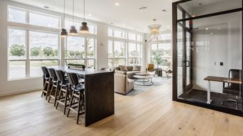 Impressive dining area and a view of the outdoors